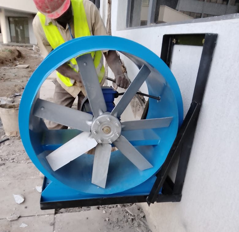 Mechanical Ventilation Installation In Kenya.