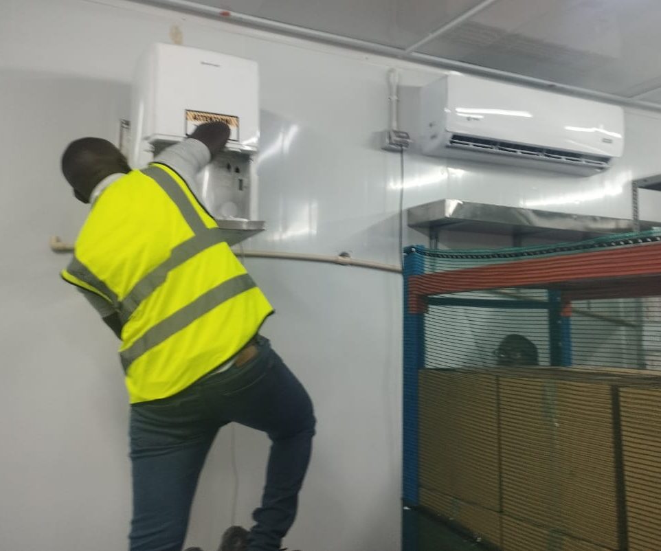 AC installation in kenya.