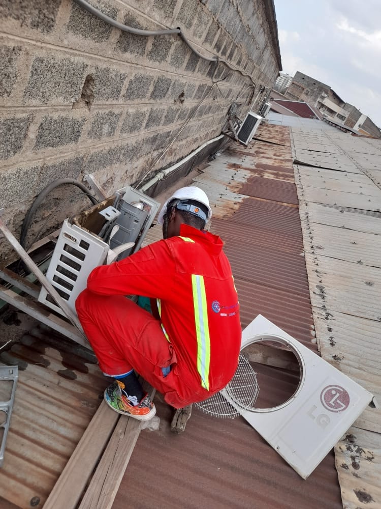 Air conditioners repairs in Nairobi.