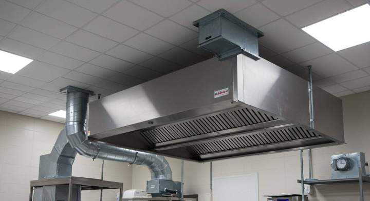 Kitchen Hood Installation